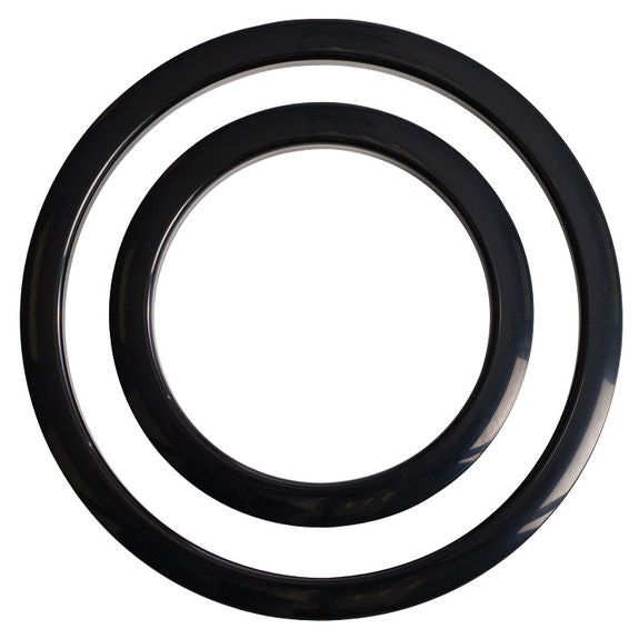 6" Gibraltar Port Hole Protector Ring - Black