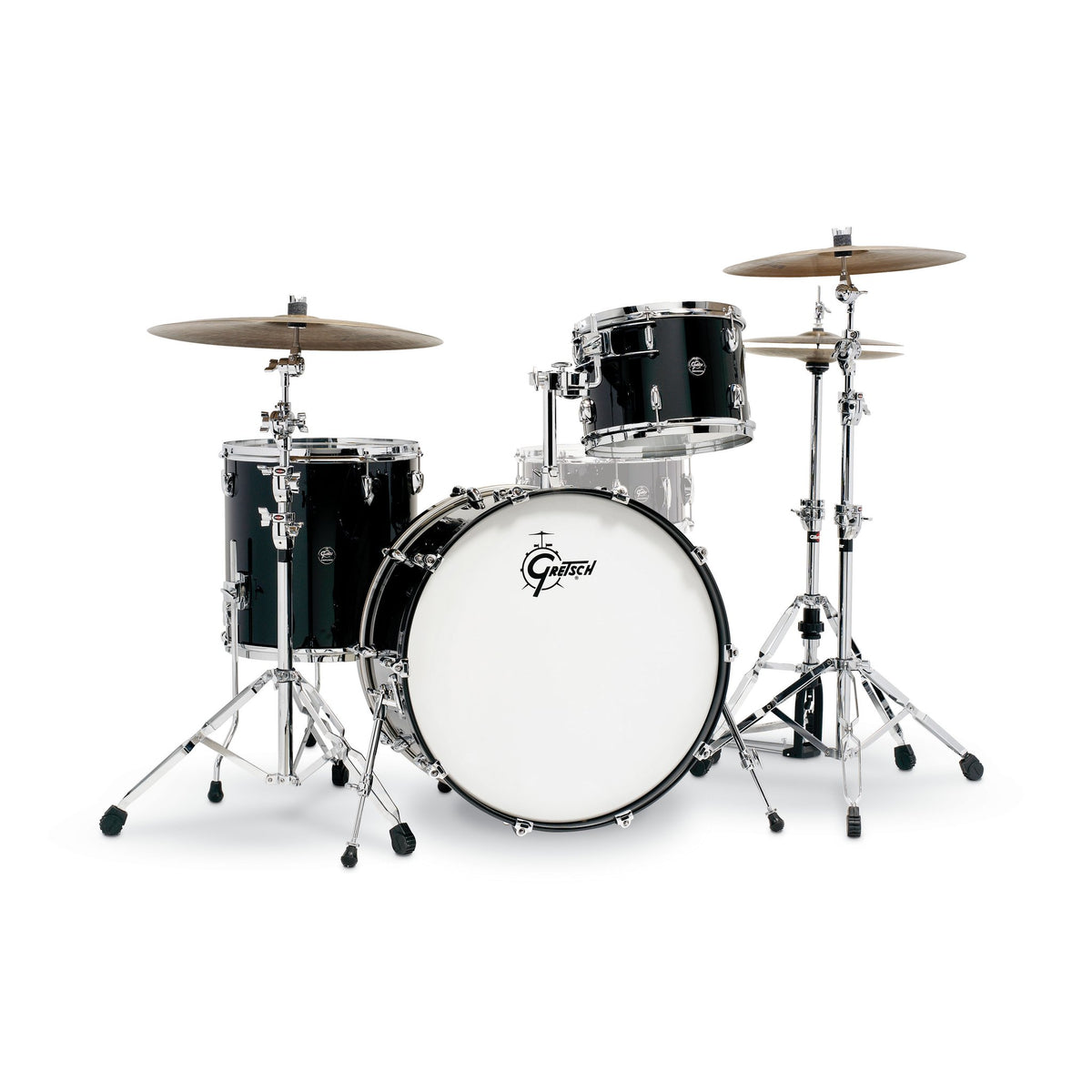 Gretsch Renown Rock 3pc - Piano Black 24/13/16 rn2-r643-pb