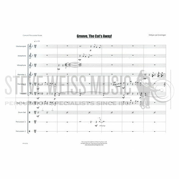 Groningem-Groove, The Cat’s Away! (SP)-B/V/X/3M/4T/DS/P/BG