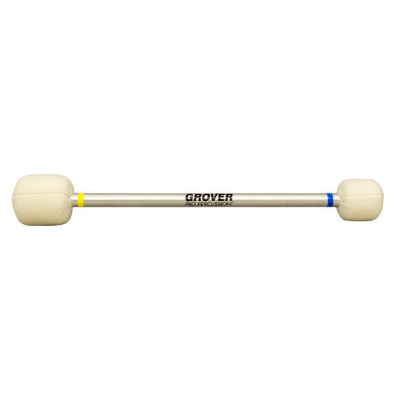 Grover Aluminum Handle Dual Bass Drum Mallet - Legato & Staccato