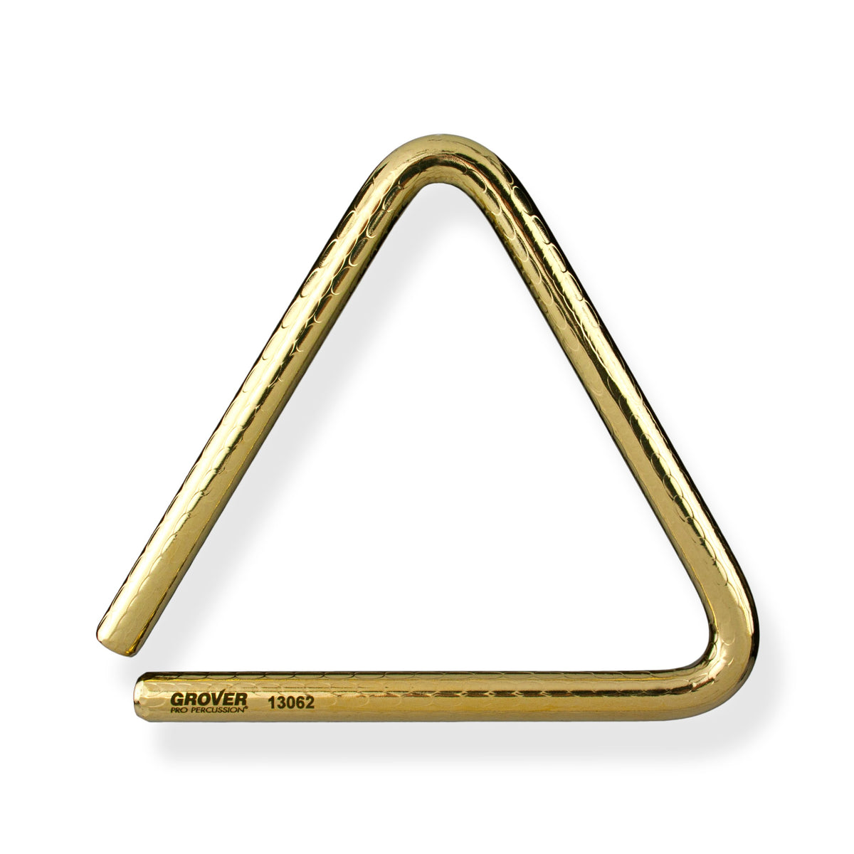 Grover Bronze Pro Hammered Triangle - 8"