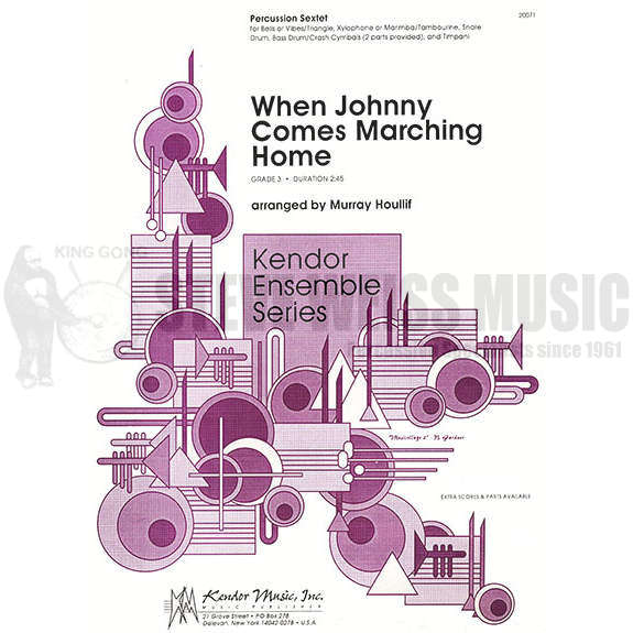 Houllif (arr.)-When Johnny Comes Marching Home (SP)-B or V/X or