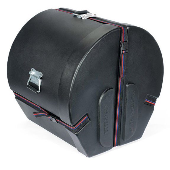 18x16 - Enduro Bass Drum Case with Foam - Black