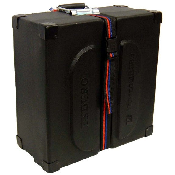 14x4 Black Humes & Berg Enduro Square Snare Drum Case with Foam