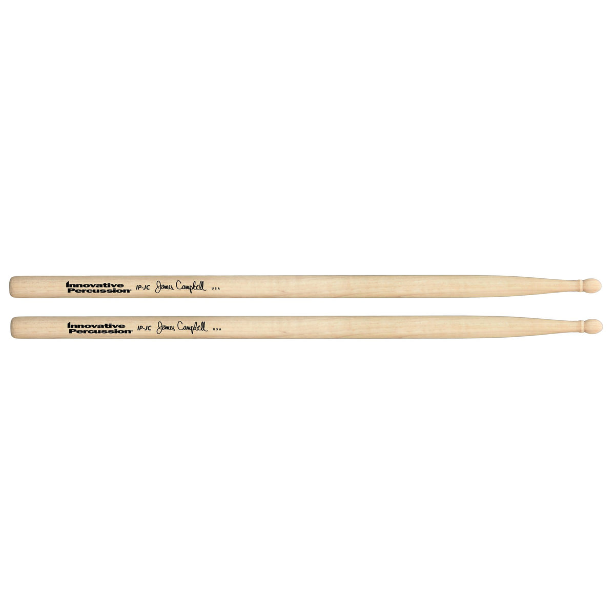 Innovative IPJC James Campbell Hickory Concert Snare Drumsticks