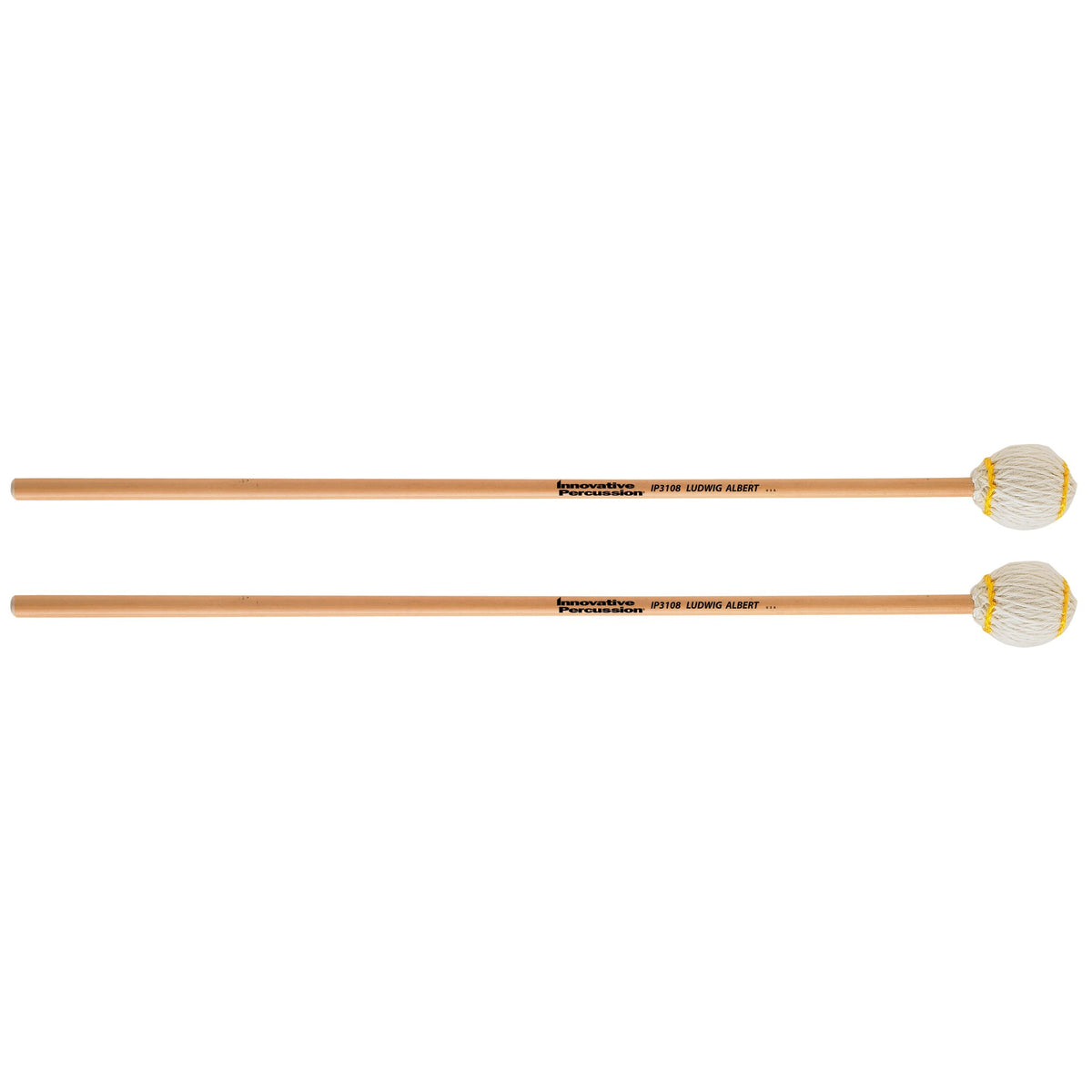 Innovative Ludwig Albert IP3108 Extra Hard Rattan Marimba Mallets