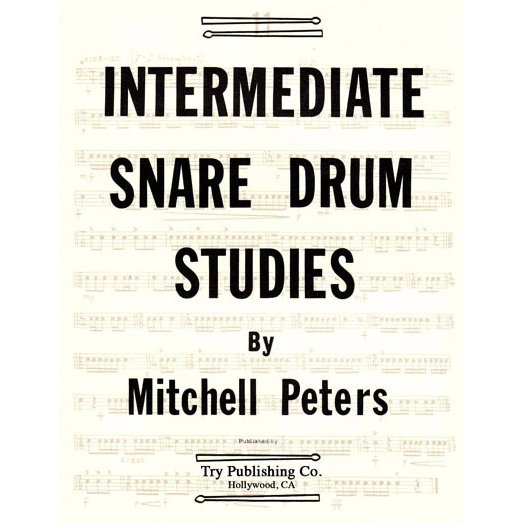 Intermediate Snare Drum Studies by Mitchell Peters