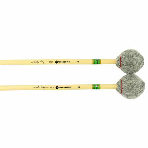 JGpercussion Matthew Coley MC1B Marimba Mallets - Very Hard