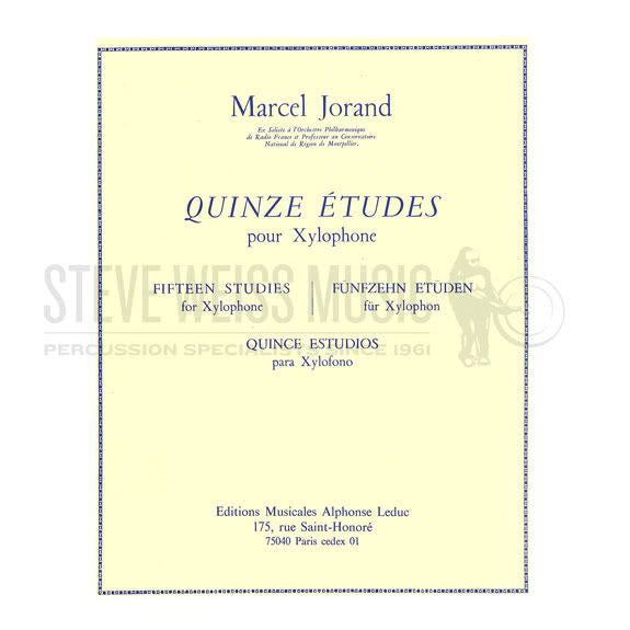 Jorand-15 Studies for Xylophone