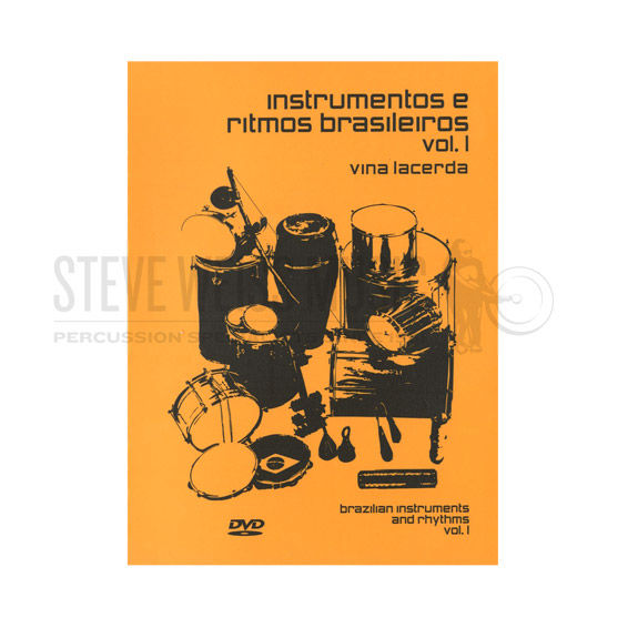 Lacerda-Brazilian Instruments and Rhythms vol. 1 (DVD)