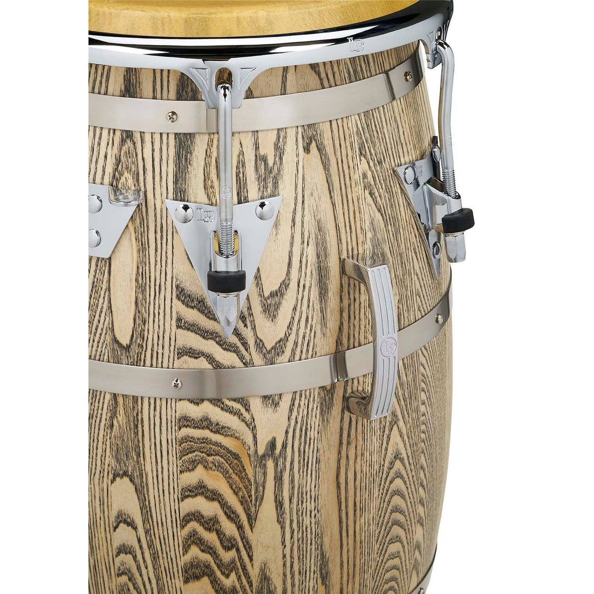 LP Giovanni Palladium Conga with Chrome Hardware - 11.75" - Image 4