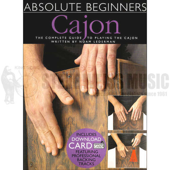 Lederman-Absolute Beginners Cajon (Audio Access Included)
