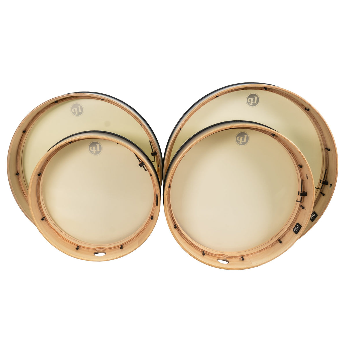 LP Tunable Tar Frame Drum Set 4 Back