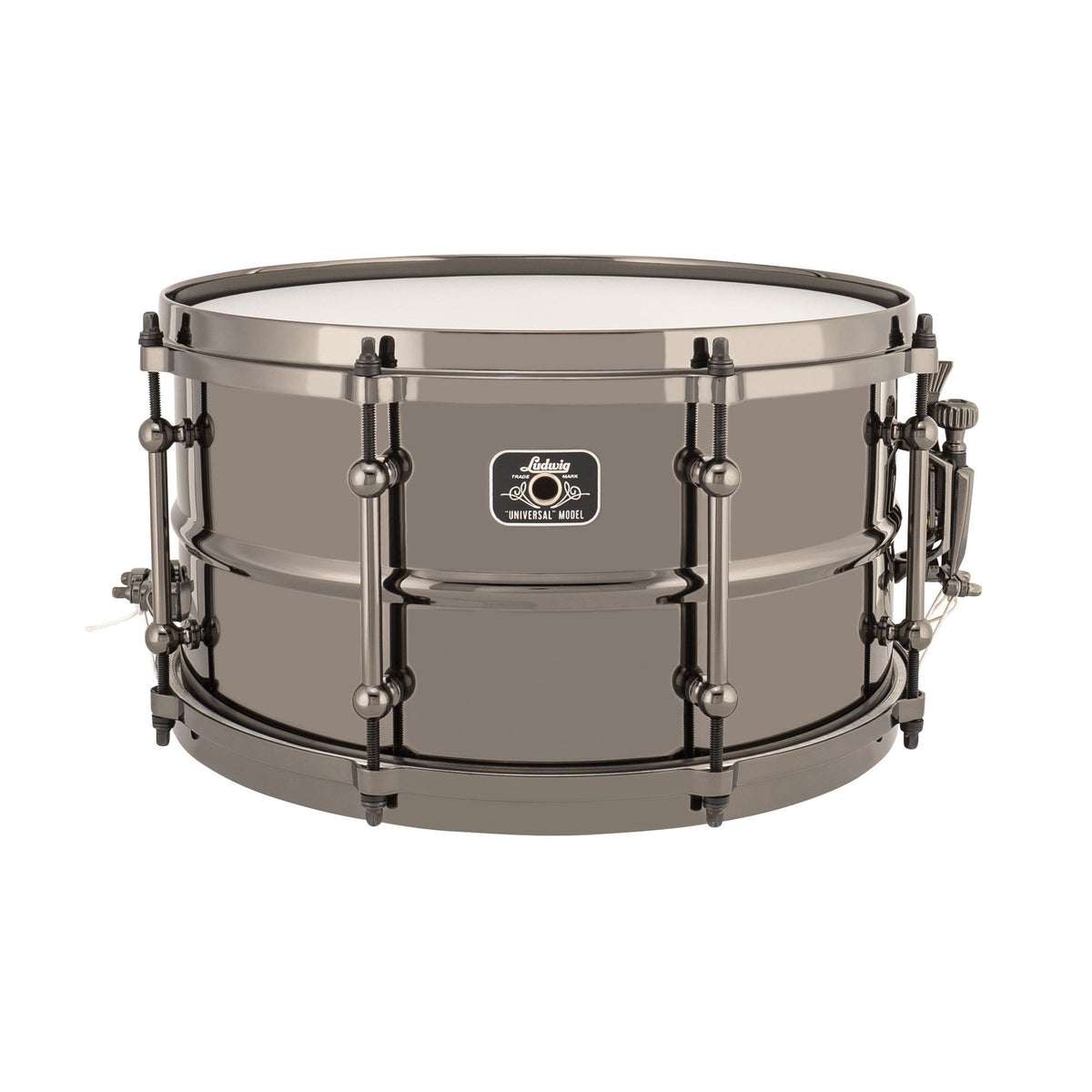 Ludwig Universal Brass Snare Drum with Die Cast Hoops - 13x7 LU0713