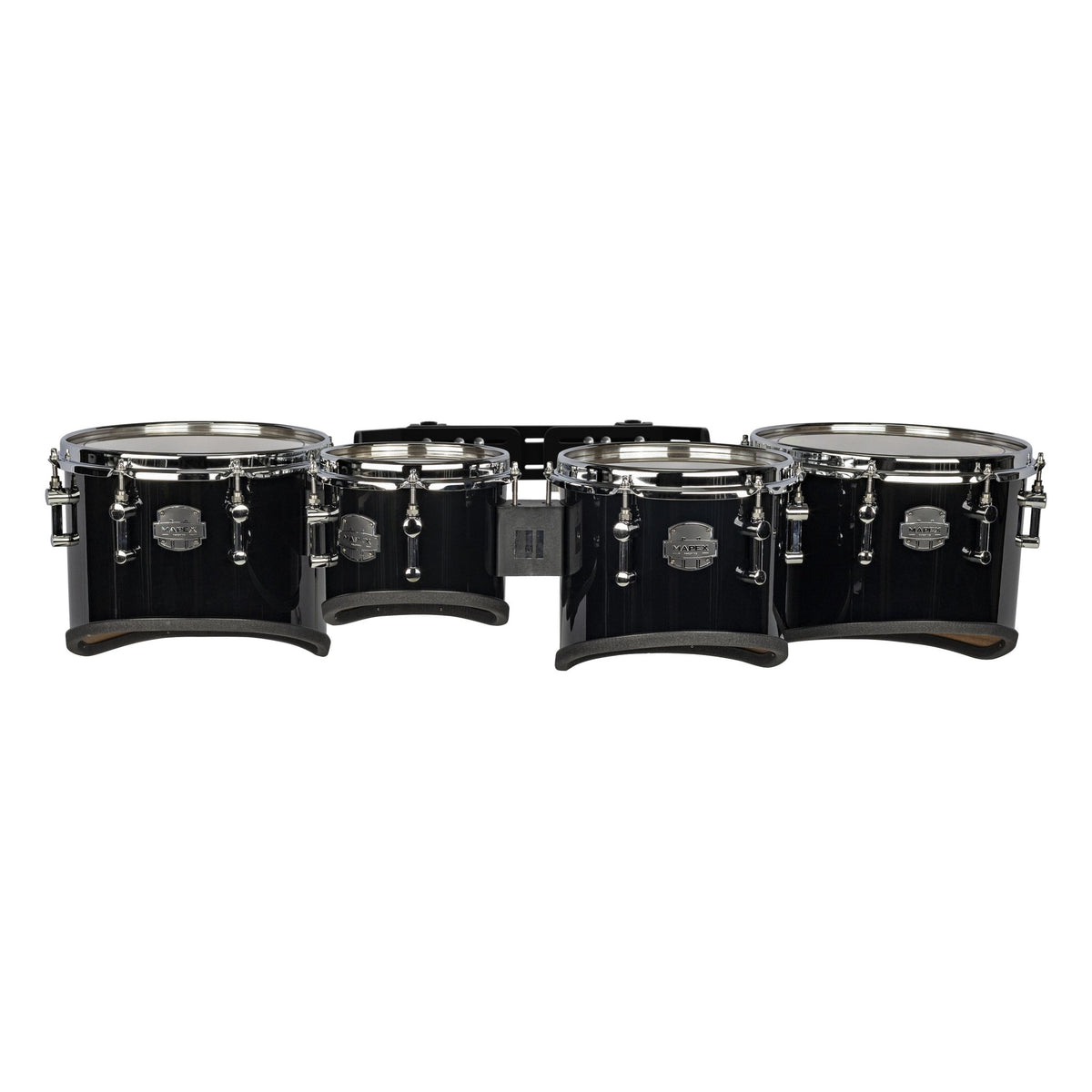 Mapex Quantum MkII California Cut Quad 8,10,12,13 Black Audience View