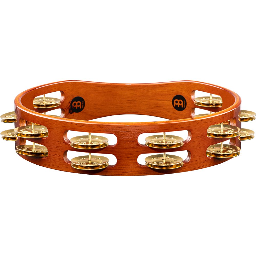 Meinl 10" Headless Double Row Tambourine-Brass Jingles - Image 3