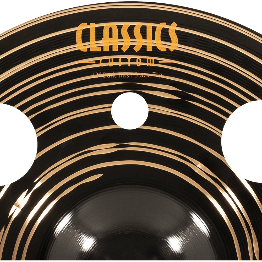 Meinl 12" Classics Custom Dark Trash Stack - Image 6