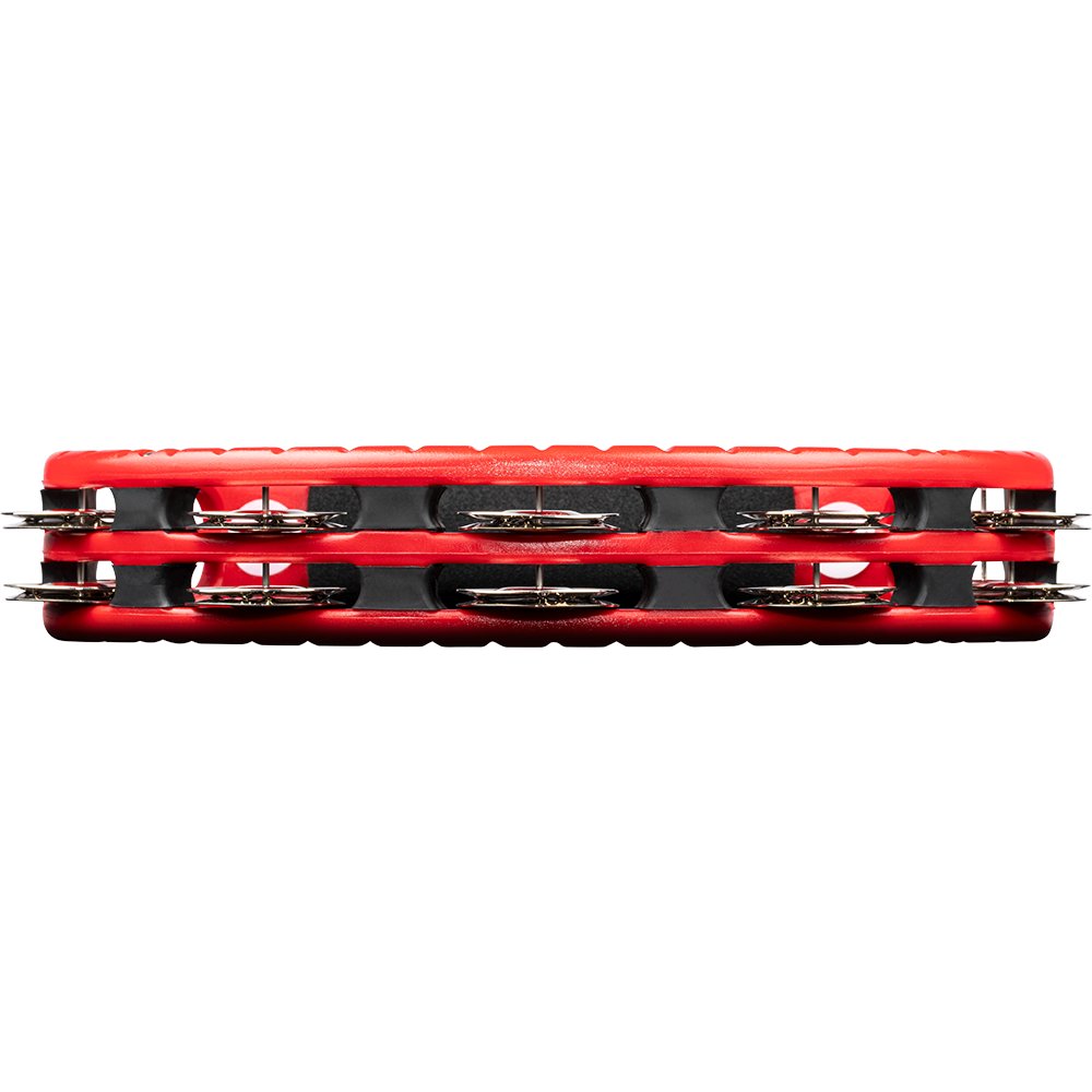 Meinl ABS Double Row Red Tambourine-Steel Jingles - Image 5