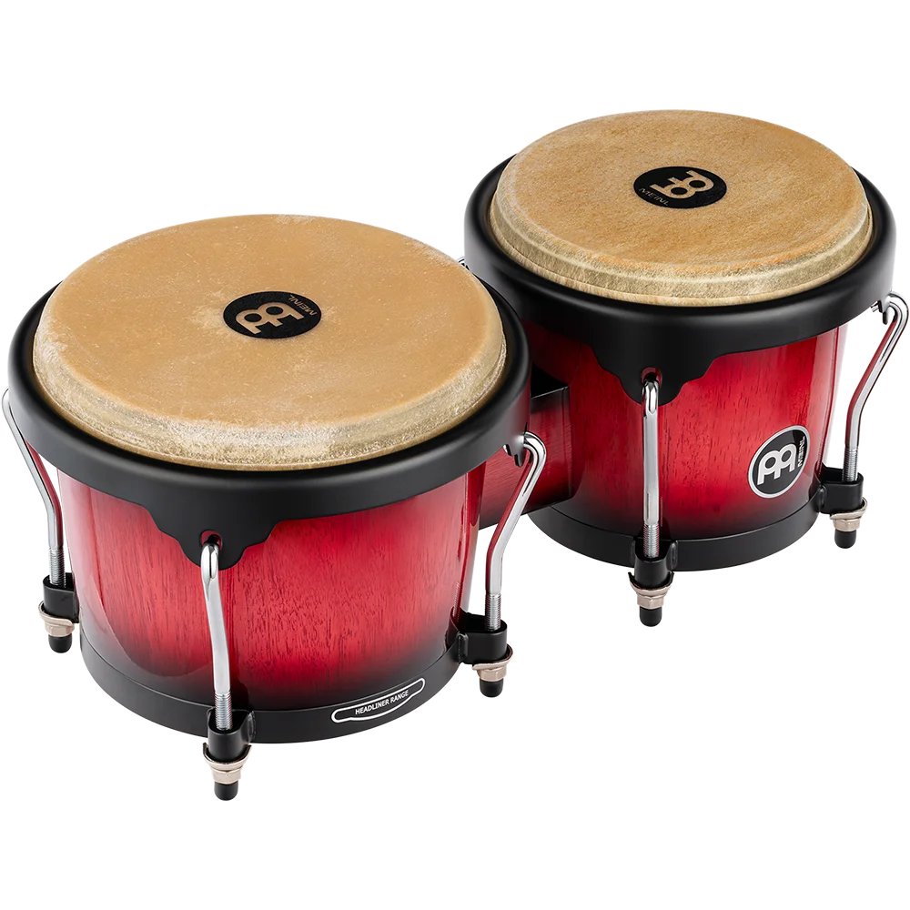 Meinl Headliner Wine Red Burst Bongos Top