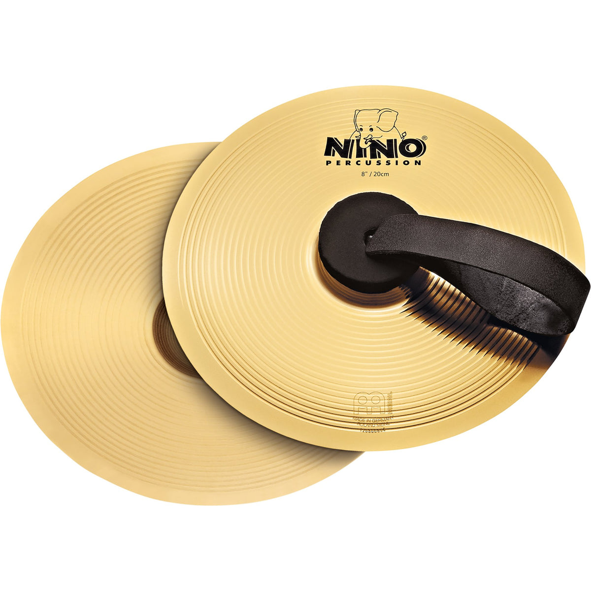 Meinl Nino 8"  MS63 Brass Alloy Cymbal Pair NINO-BR20