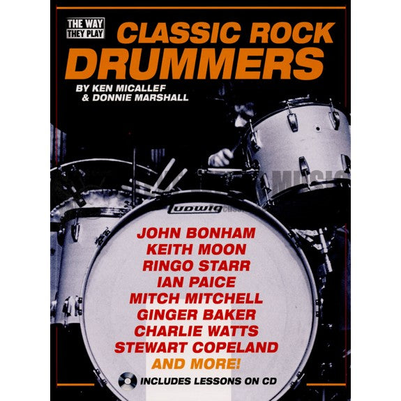 Micallef/Marshall-Classic Rock Drummers w/CD