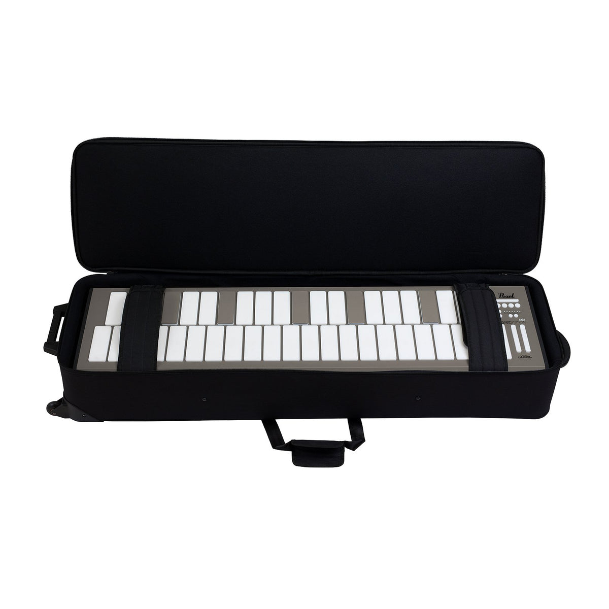 Pearl malletSTATION EM1 Mallet Controller Bundle with FREE Case and Stand Open Case EM1+BAG+STAND