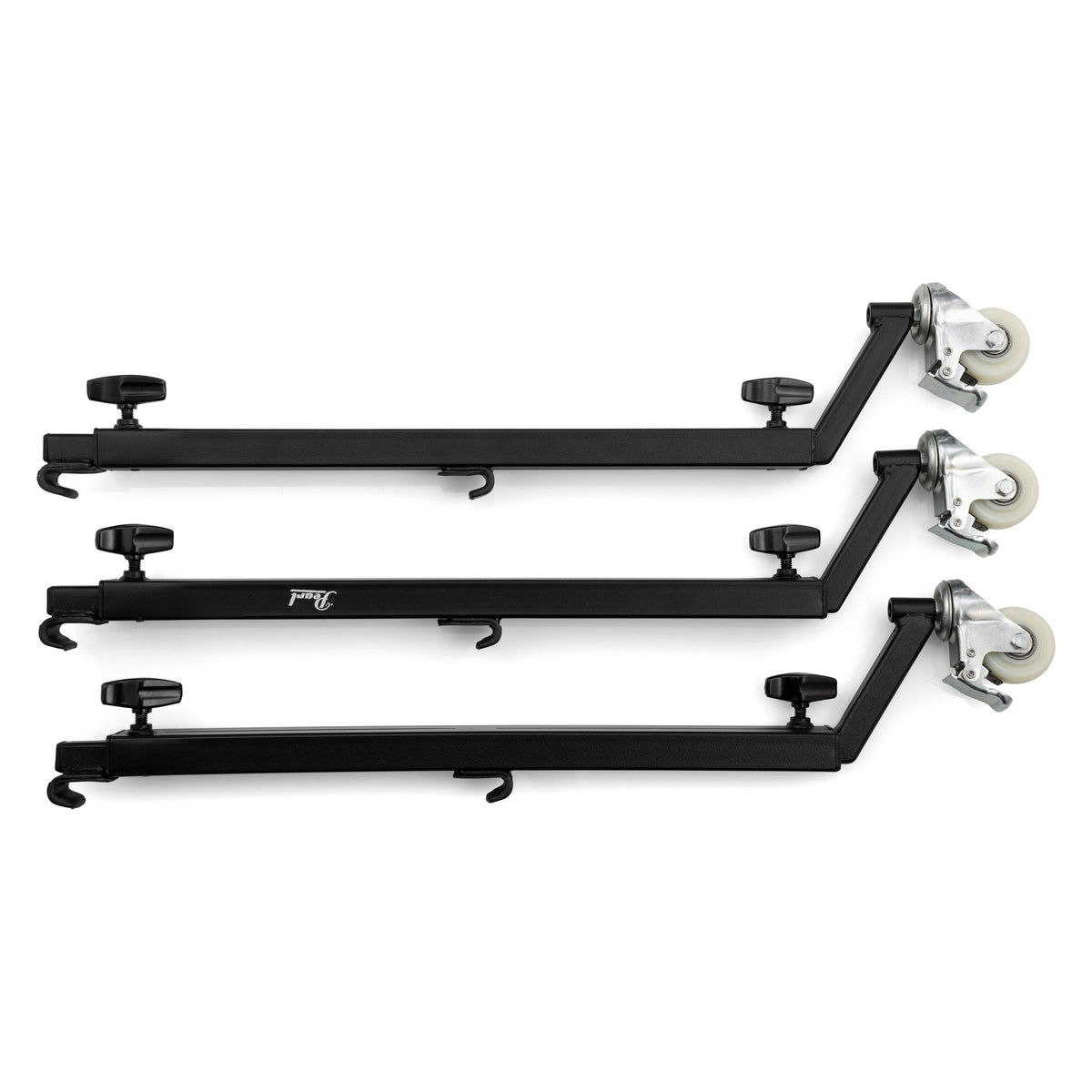Pearl PMBDL3W Multi-Fit Bass Drum Legs with Casters (Set of 3) - Image 4
