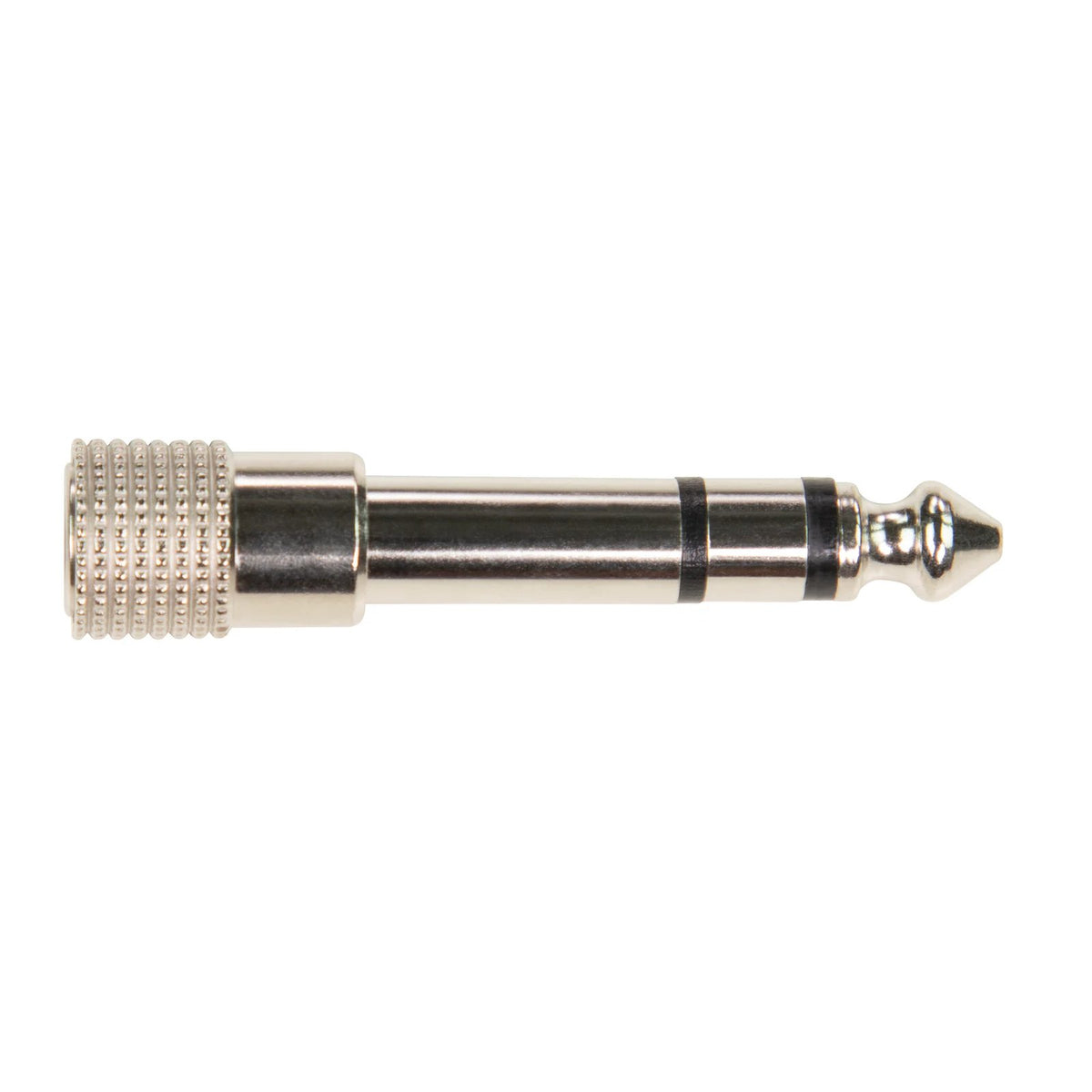 Pig Hog 3.5mm Female to 1/4" Male Stereo Adapter TRS Tip Ring Sleeve