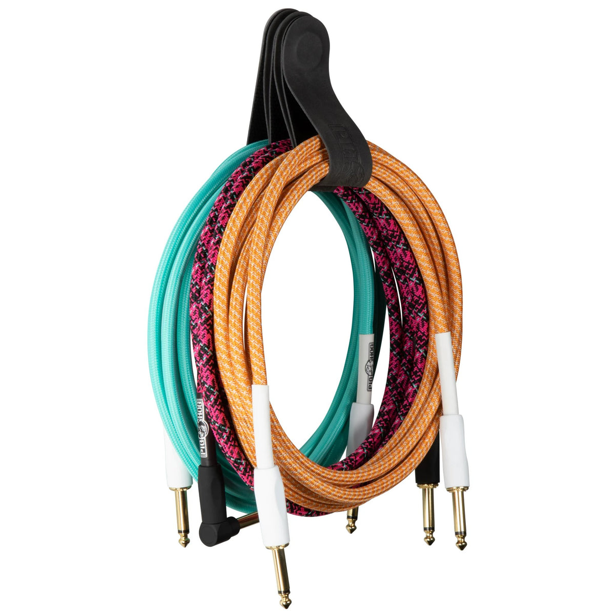 Pig Hog Magnetic Cable Loop with Cables