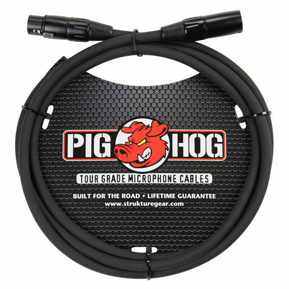 3' Pig Hog Microphone Cable - XLR