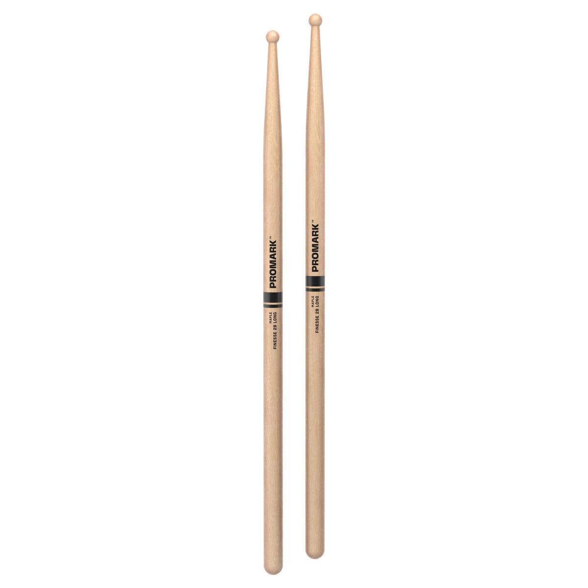 Promark Finesse 2B Long Maple Drumsticks - Image 3
