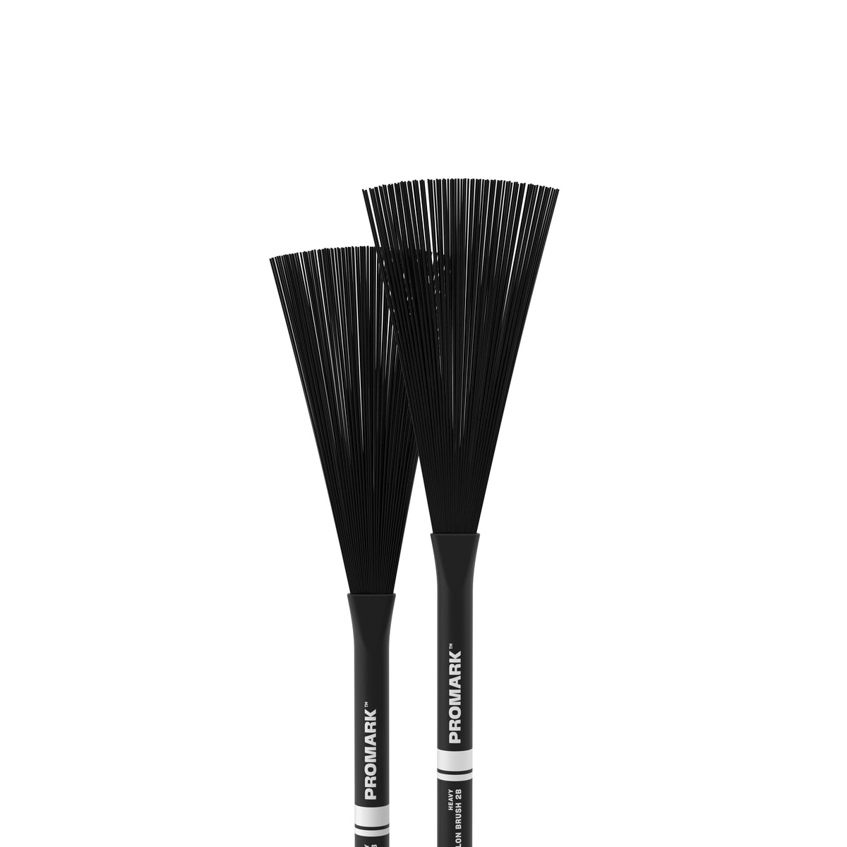 Promark Heavy Nylon Brush 2B - Black - Image 5