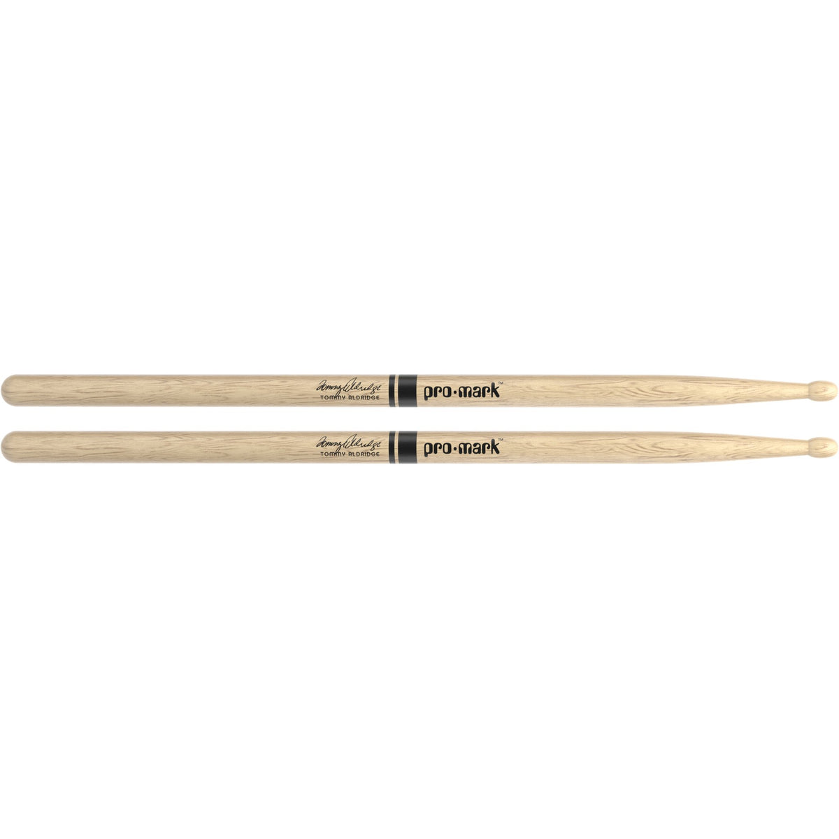 Promark PW2SW Japanese Oak Tommy Aldridge 2S Wood Tip Drumsticks Pair