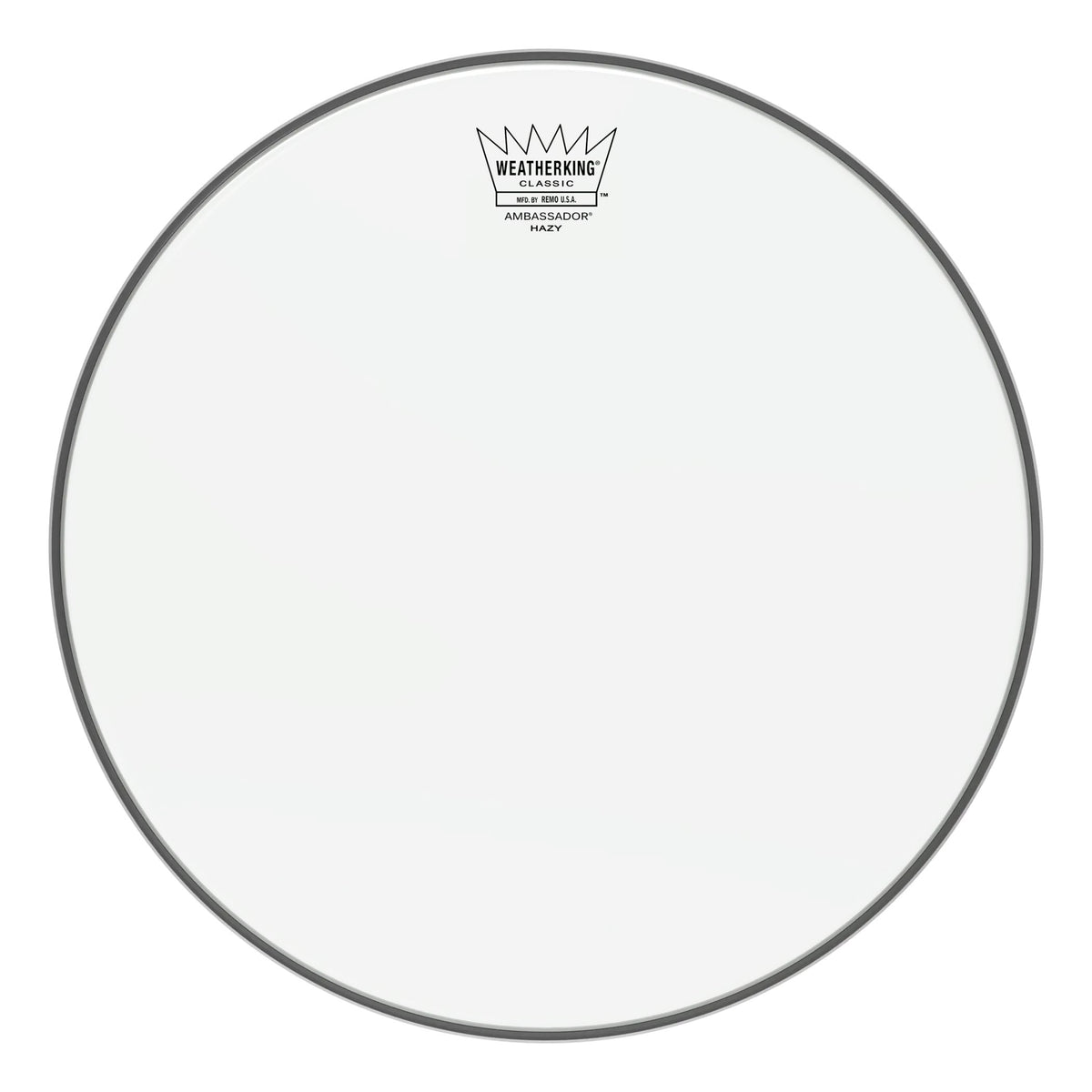 Remo Ambassador Classic Fit Hazy Snare Side Drumhead - 13"