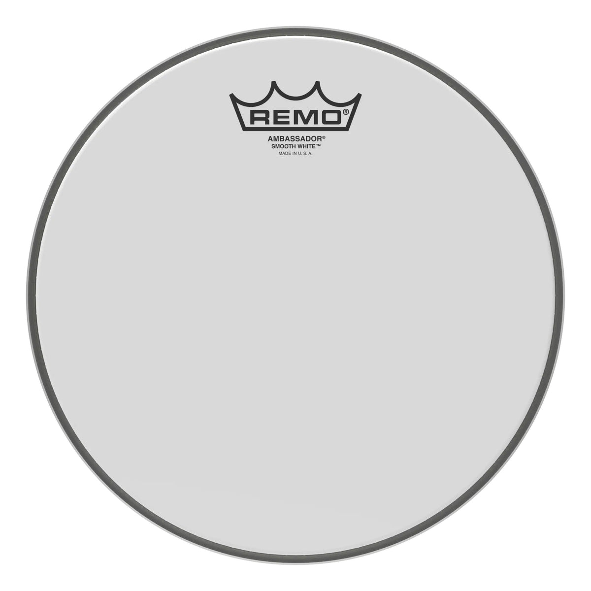 Remo Ambassador Smooth White Drumhead - 10"