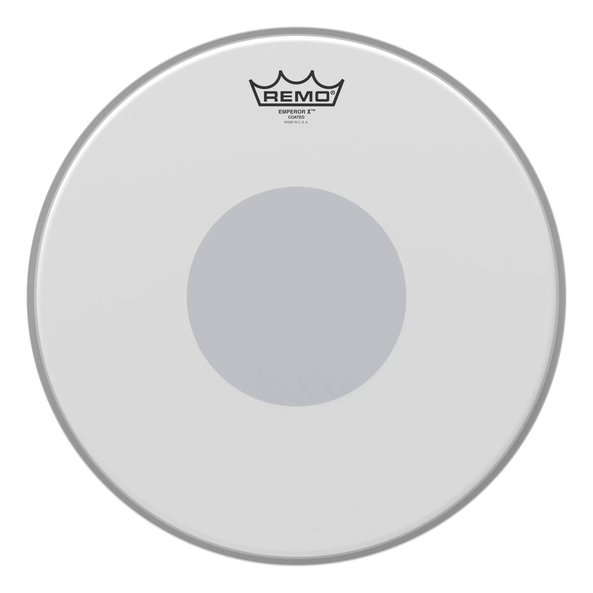 Remo Emperor X Coated Snare Drumhead - Bottom Black Dot - 14"