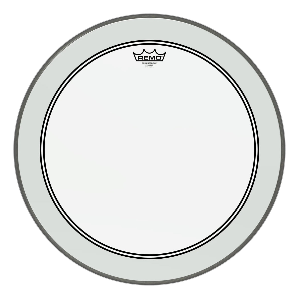 Remo Powerstroke P3 Clear Bass Drumhead - 22"