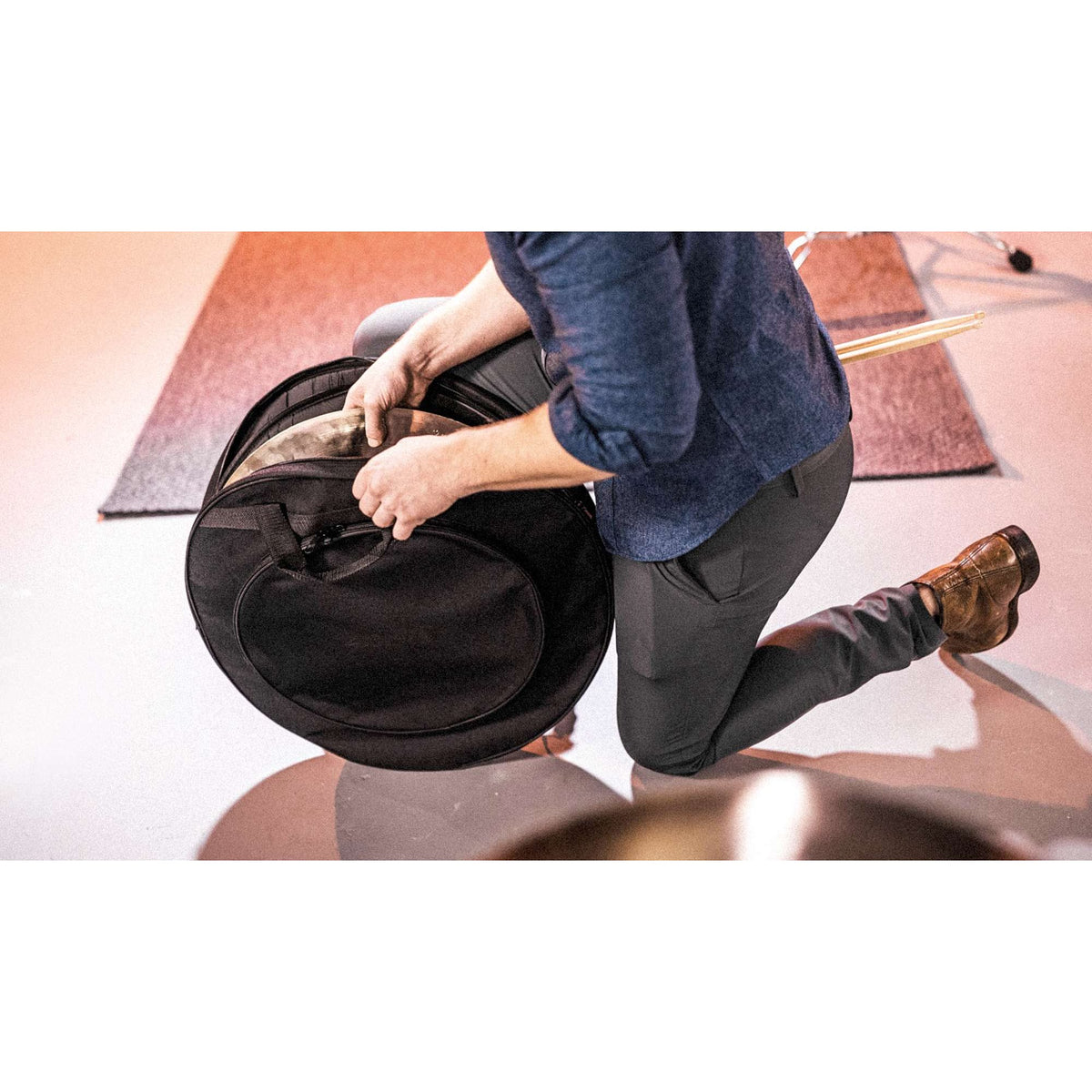 Sabian 22" Quick Cymbal Bag Loading Cymbals
