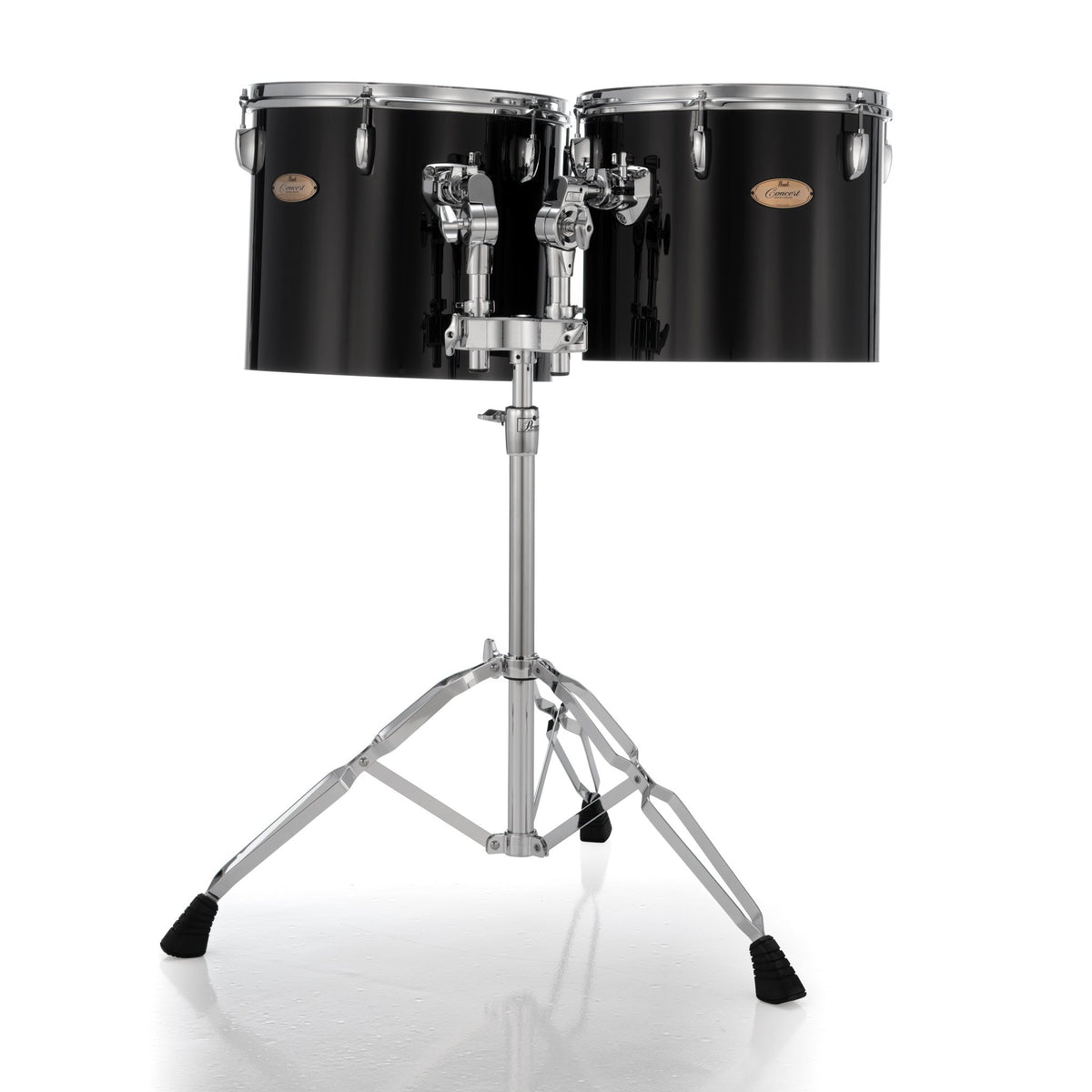 Set of 2 Pearl Single-headed Concert Series Concert Toms with Stand - 13"/14" - Image 1