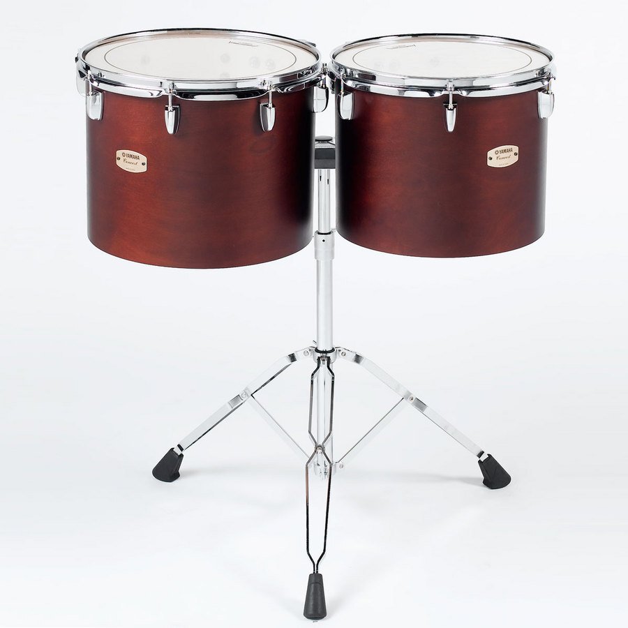 Set of 2 Yamaha CT-8000 Series Single-headed Concert Toms with WS865A Stand - 13"/14"