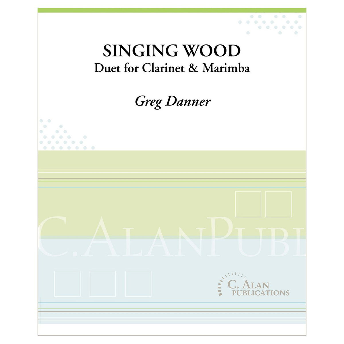 Singing Wood Duet Greg Danner Cover Page