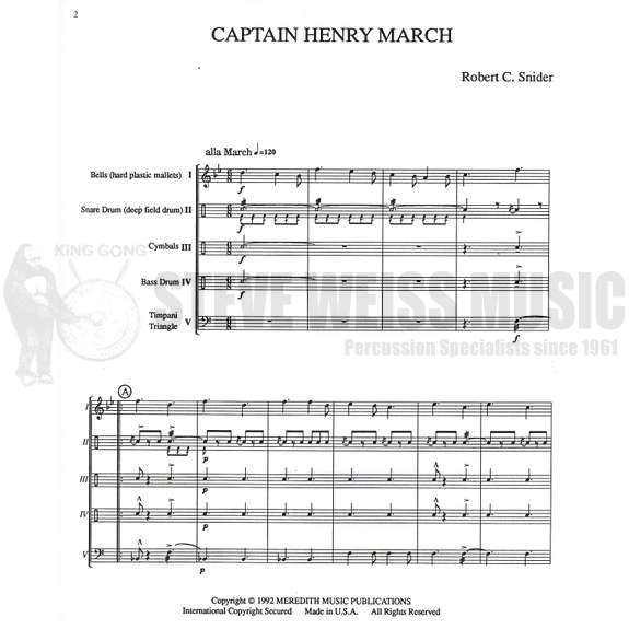 Snider-Captain Henry March (SP)-B/2T/P