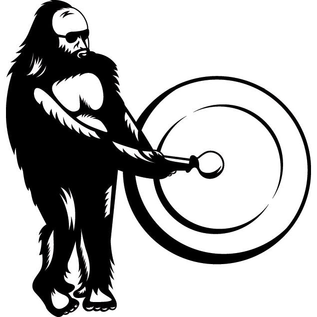 Steve Weiss Music King Gong Sticker 4"
