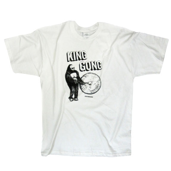 Steve Weiss Music White King Gong T-Shirt - Large