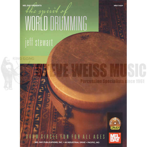 Stewart-Spirit of World Drumming (w/DVD)