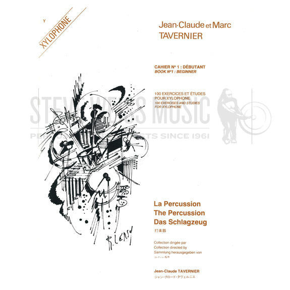 Tavernier-100 Exercises & Etudes for Xylophone 1