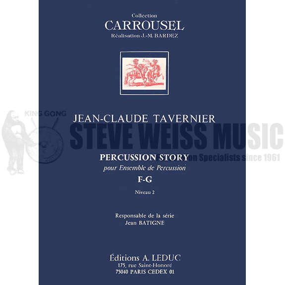 Tavernier-Percussion Story F-G (2S)-P/X/B/V/T
