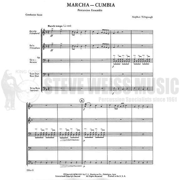Tillapaugh-Marcha Cumbia (SP)-P/M/B