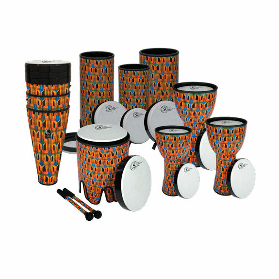Toca Sympatico World Percussion 12 Piece Classroom Kit