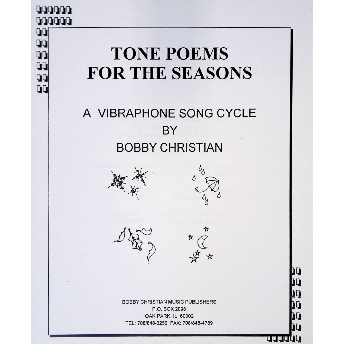Tone Poems for the Season by Bobby Christian
